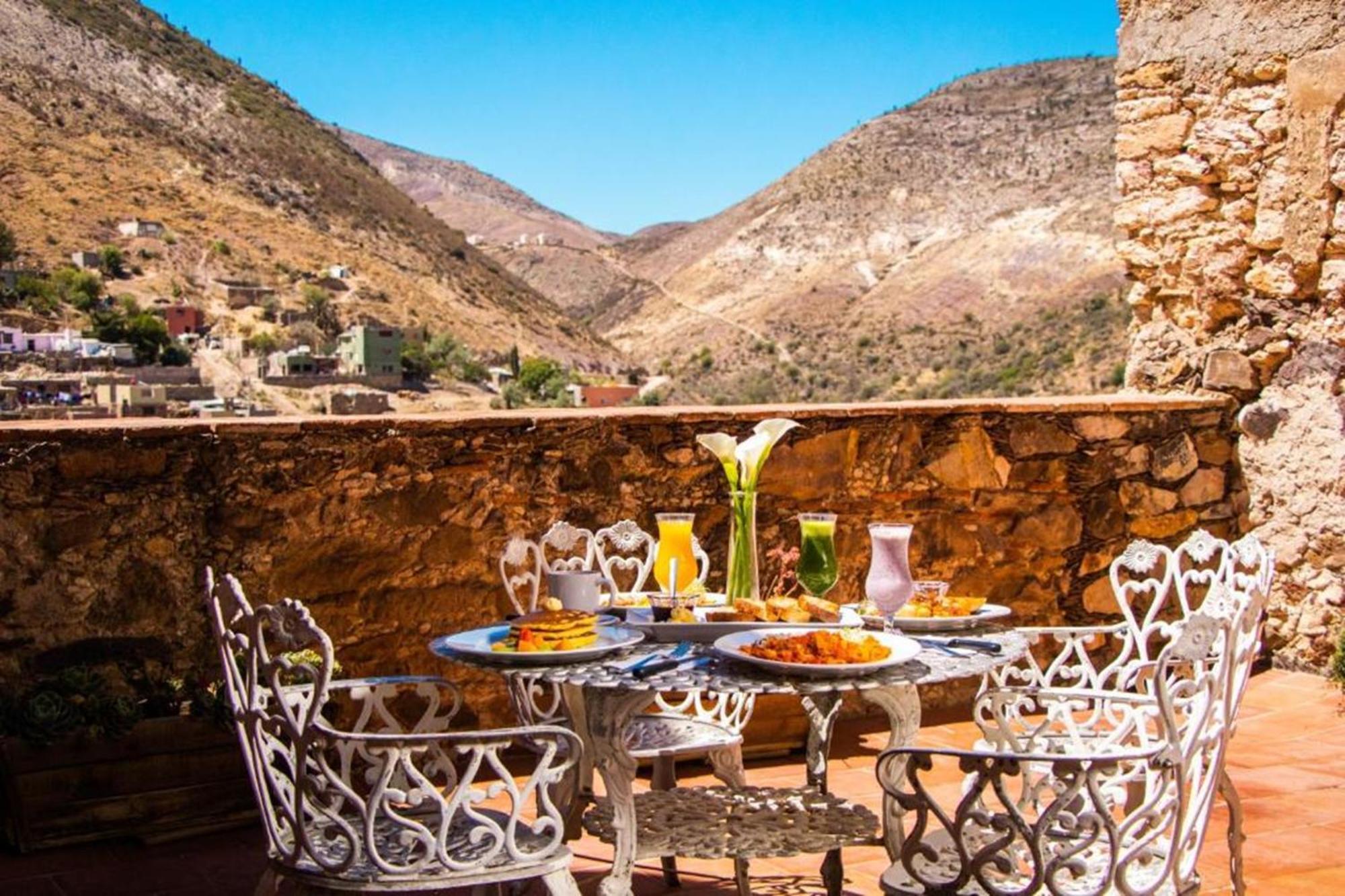 Hotel Boutique Meson De La Abundancia Catorce Eksteriør bilde